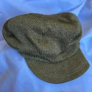 Eugenia Kim as seen on Sex in the City gold Beret Hat Rare